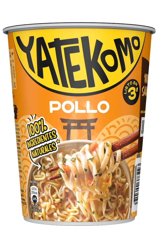Cup Yatekomo Pollo, gama Original